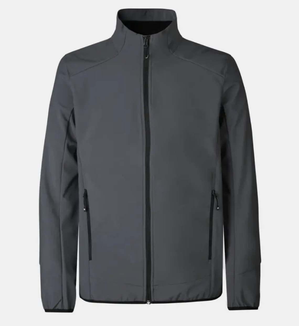 ID Herren CORE Soft Shell-Jacke silvergrey, Gr. 2XL